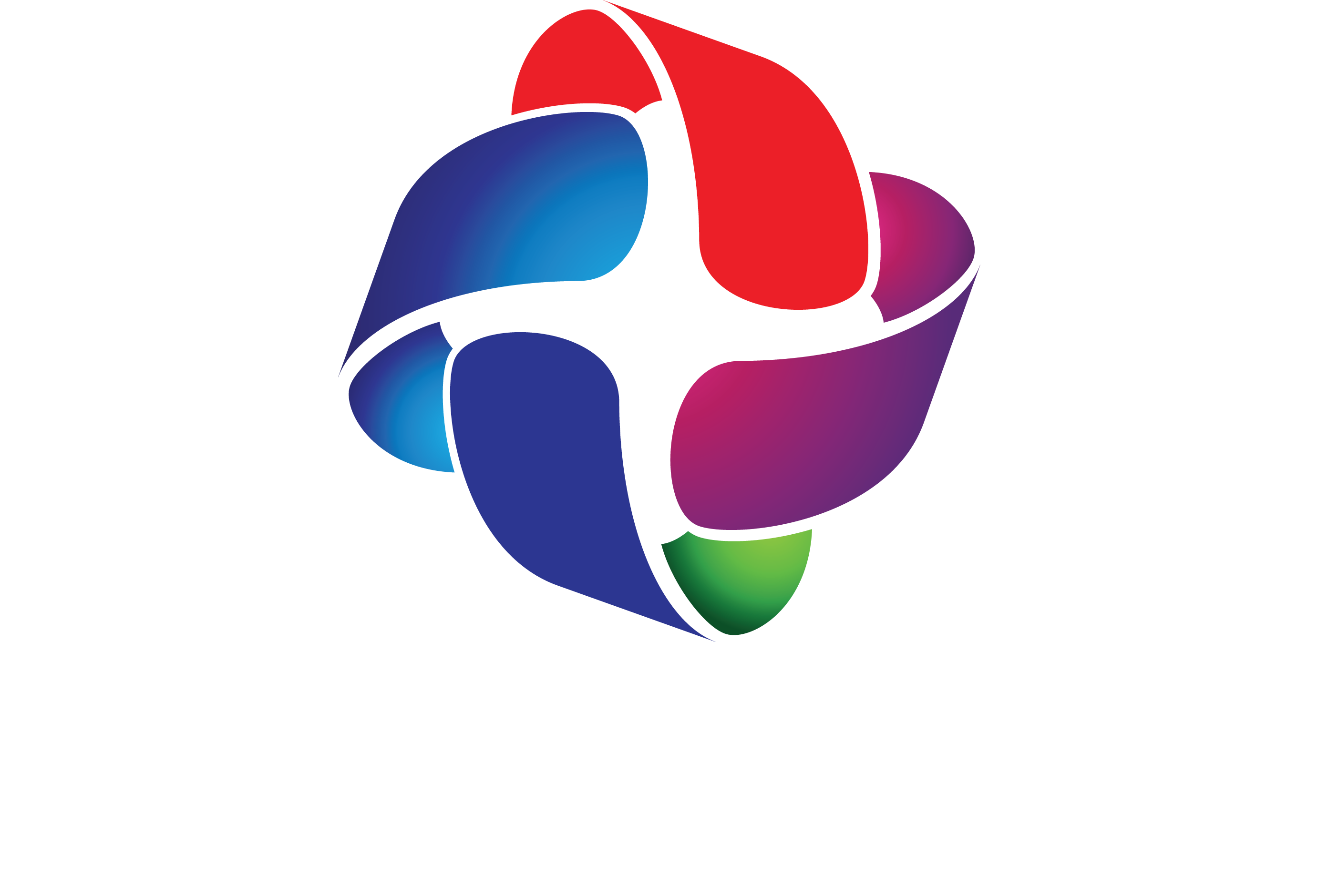 logo art of design agency fichier source couleur blanc